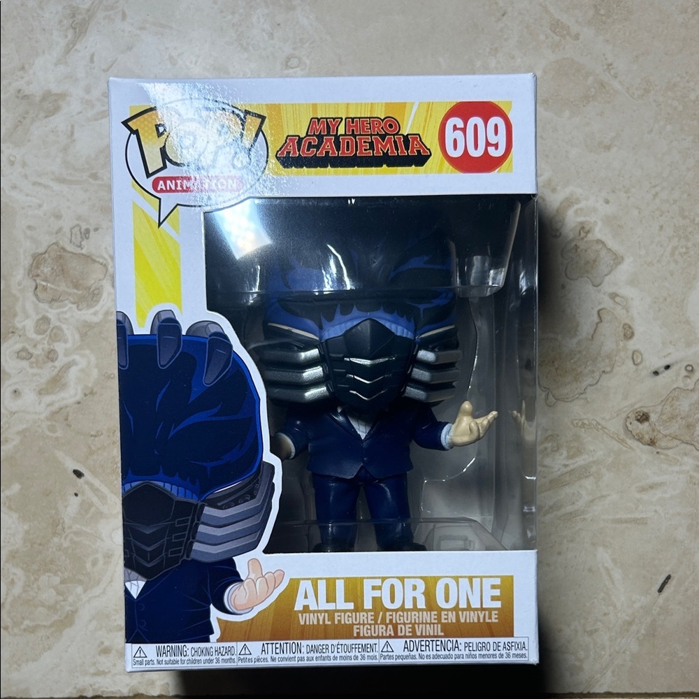 Funko My Hero Academia All For One Action Figure - Blue and Black